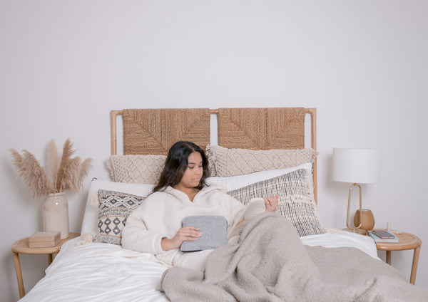 Grey Lambswool Hottie