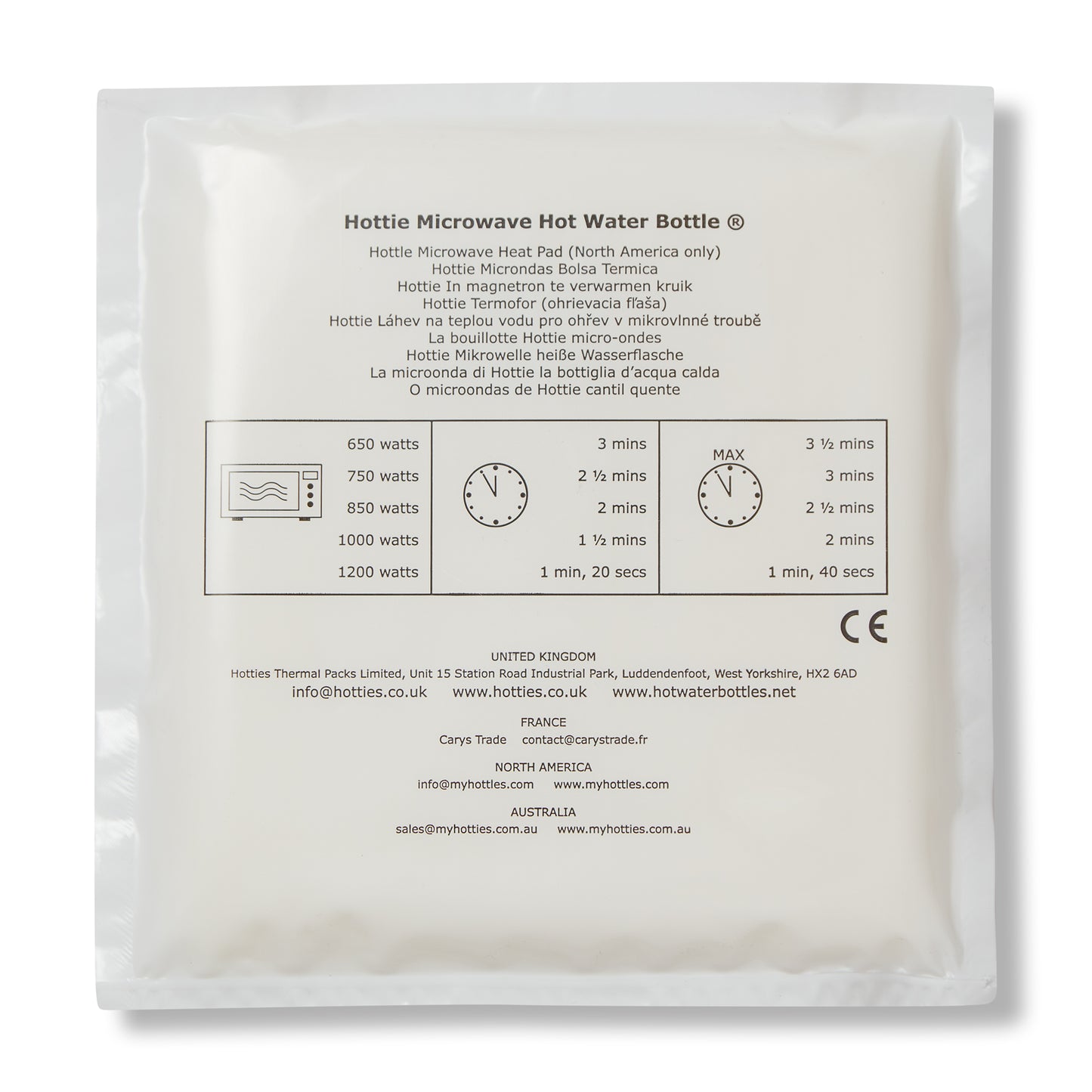 Red Elephant Fleece Hottie